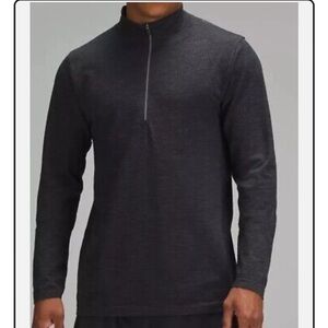 Lululemon Metal Vent Tech Half Zip Pullover Mens XL Graphite Grey/Black sXL